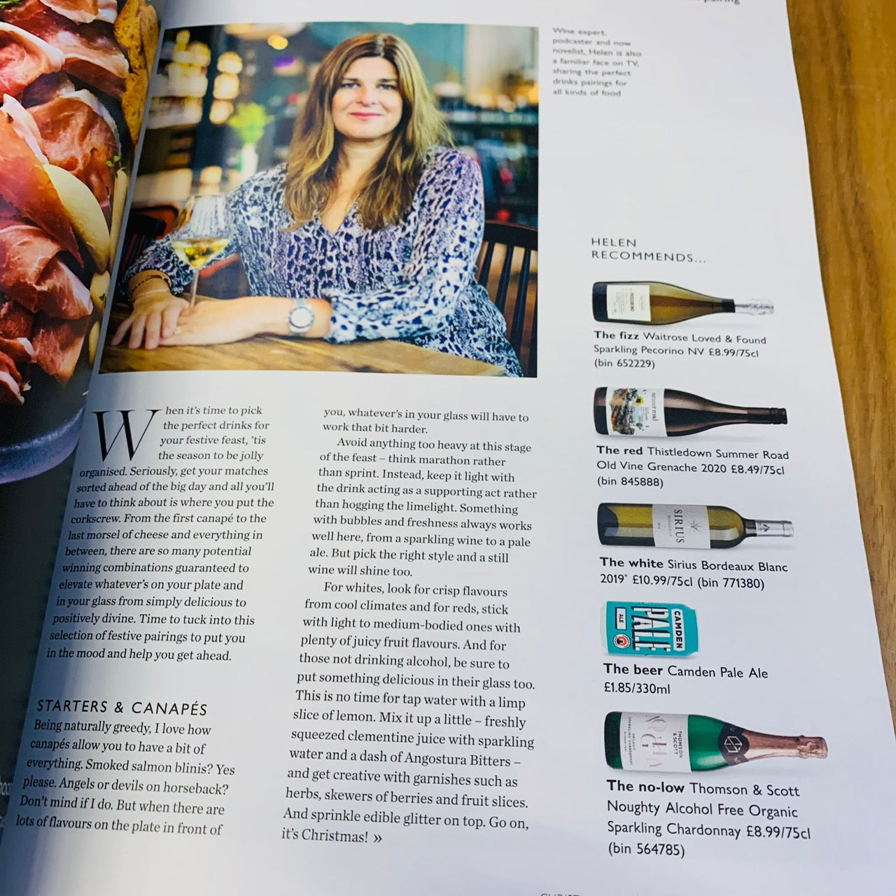 Knackered Mothers' Wine Club Chief Helen McGinn Chooses Noughty as