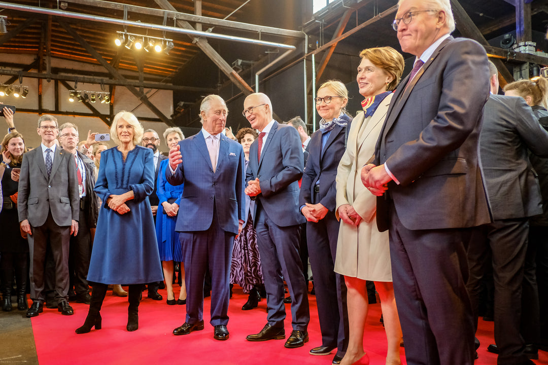 Noughty Gets Royal Blessing at King's First German Visit