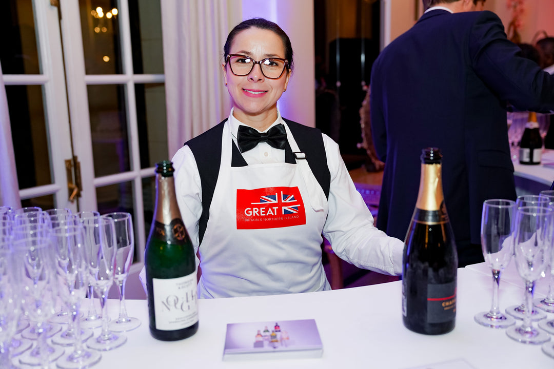 Noughty Sparkling Chardonnay Served at the British Embassy in Washington