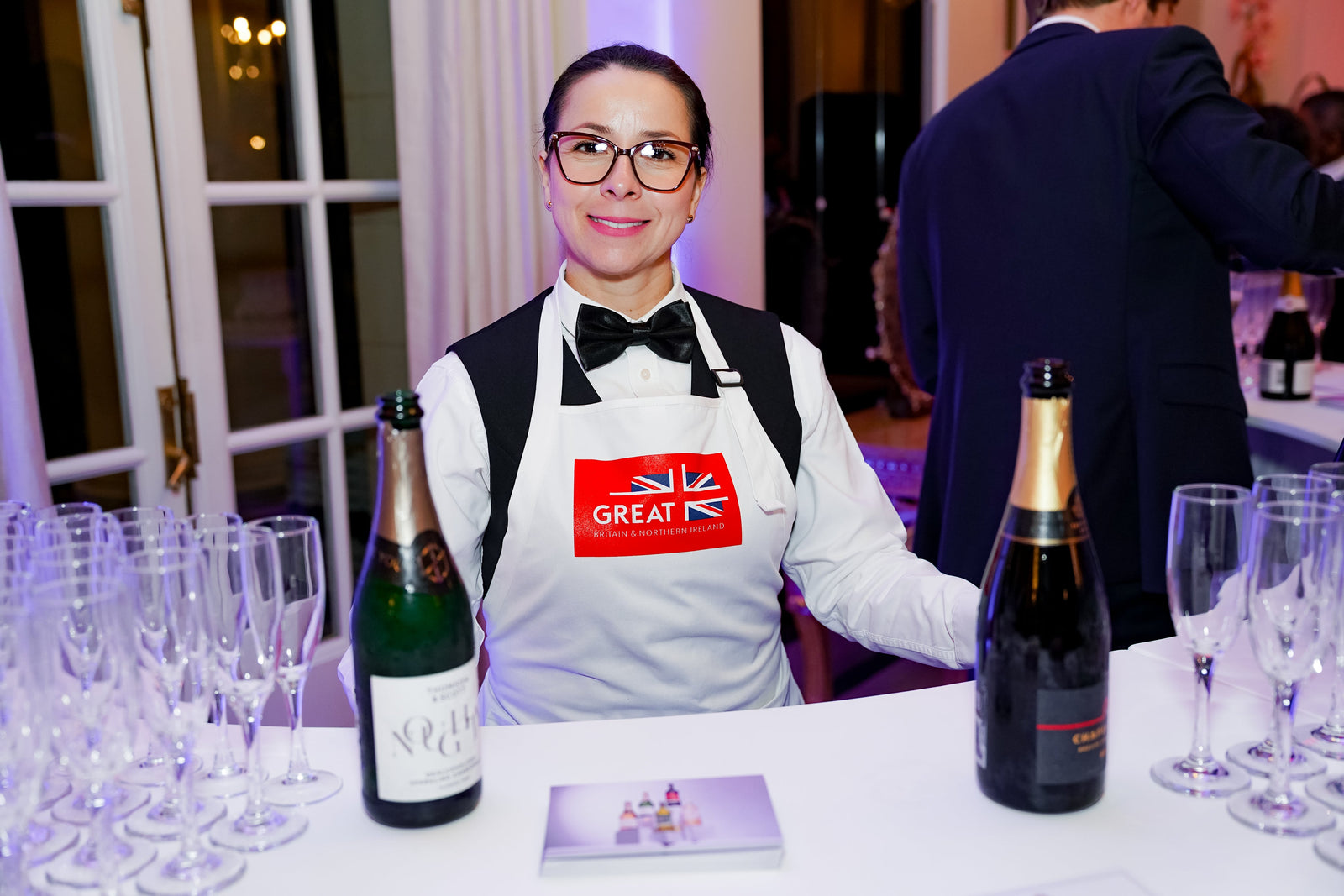 Noughty Sparkling Chardonnay Served at the British Embassy in Washington