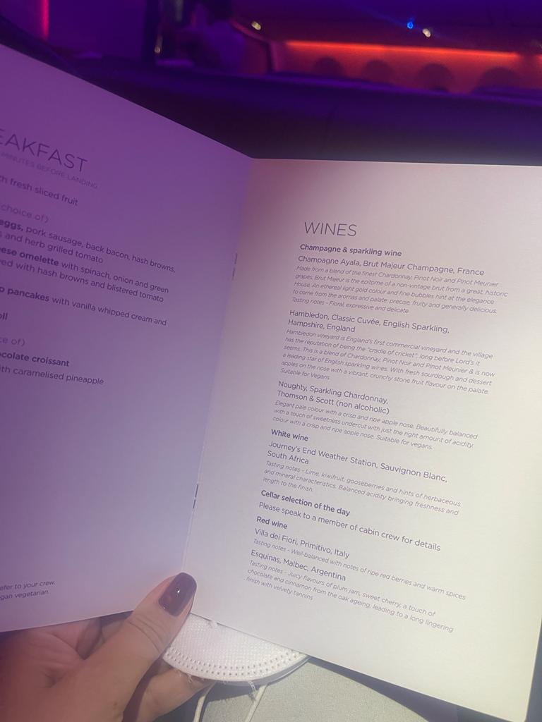 Virgin Atlantic Now Serving Noughty at 30,000 Feet!