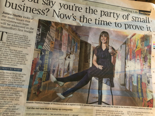 Party of Small Business?  Now's The Time to Prove It says The Times