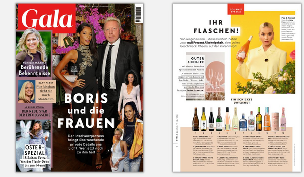 Germany's No. 1 Magazine Gala features Noughty