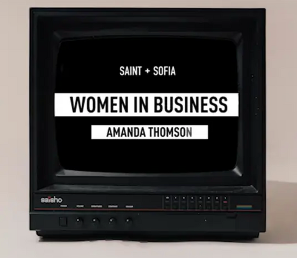 Fashion brand Saint + Sofia interviews Amanda Thomson