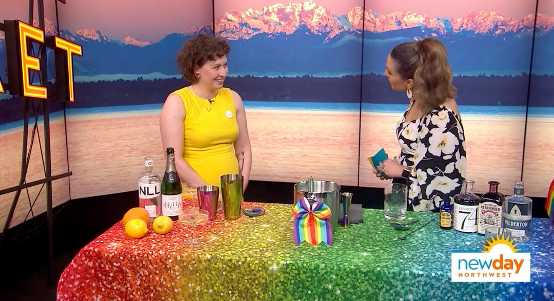 Seattle's K5 Channel Makes A Noughty Cocktail for Pride Month