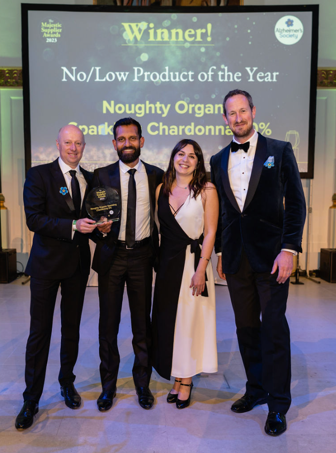 Noughty Beats Peroni and Seedlip to Win Majestic's No/Low Product of the Year!