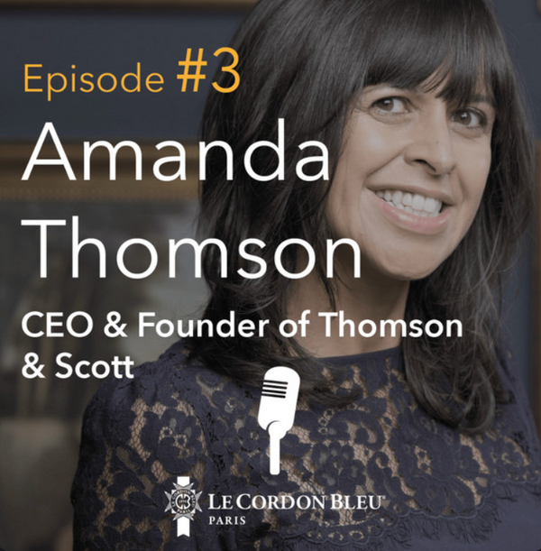 Cordon Bleu Podcast Interviews Noughty Creator Amanda Thomson
