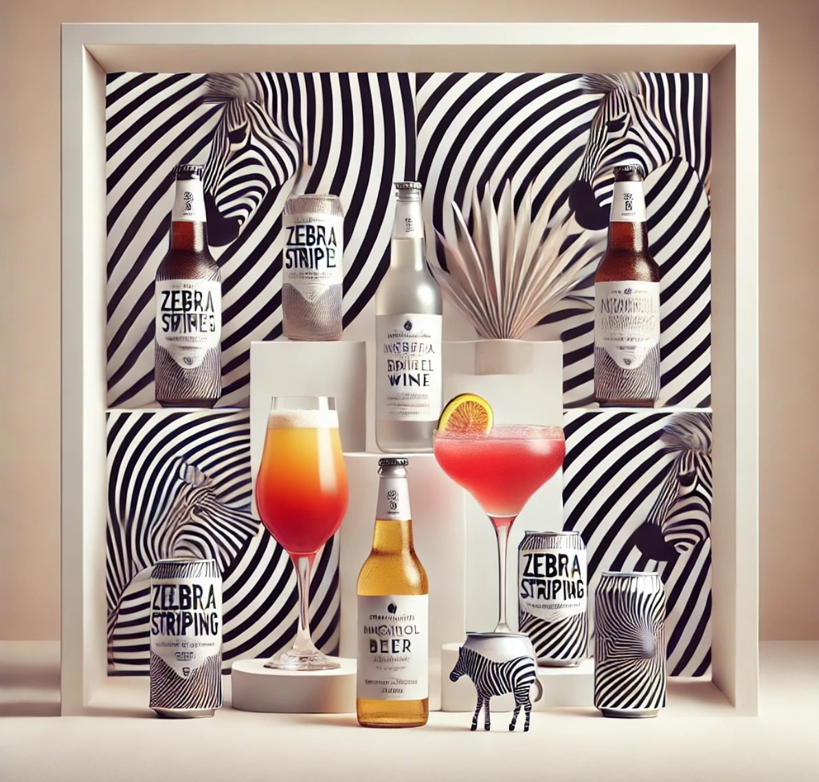 The Manual asks "What is Zebra Striping?"  Noughty has the answer...